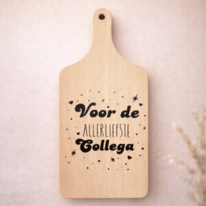 Borrelplank voor de liefste collega