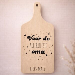 Borrelplank voor de liefste oma