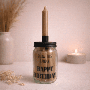 Kaars Happy Birthday