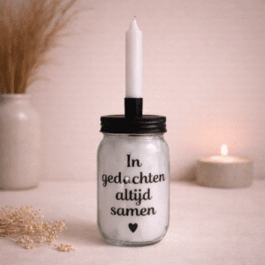 Kaars In gedachten altijd samen
