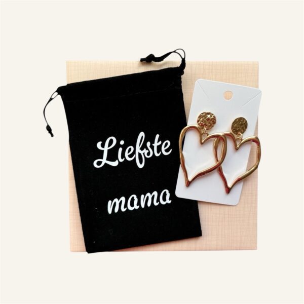 Oorbellen "Liefste mama"