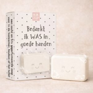 Zeepje : Bedankt ik WAS in goede handen