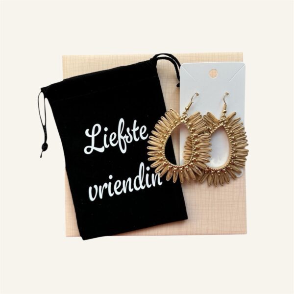 Oorbellen "Liefste vriendin"