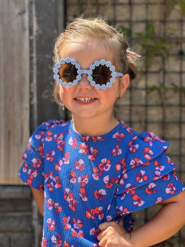 Zonnebril Sunshine Blauw - Afbeelding 3