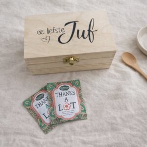 Theedoos liefste juf