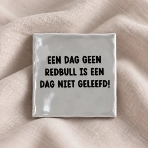 Tegel - een dag geen redbull