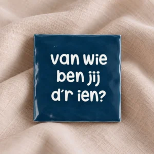 Tegel - van wie ben jij d'r ien?