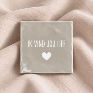 Tegel - ik vind jou lief