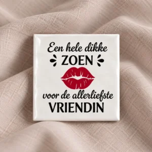 Tegel - zoen voor mijn vriendin